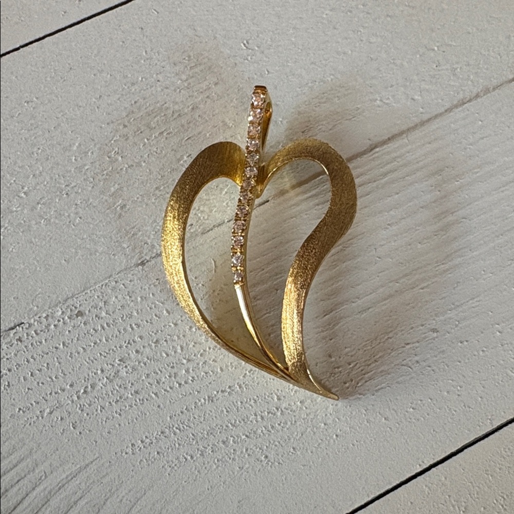 Gold plated over Sterling silver pendant for necklace